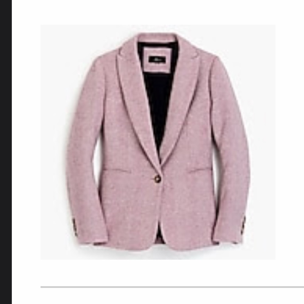 J.Crew herringbone wool blazer